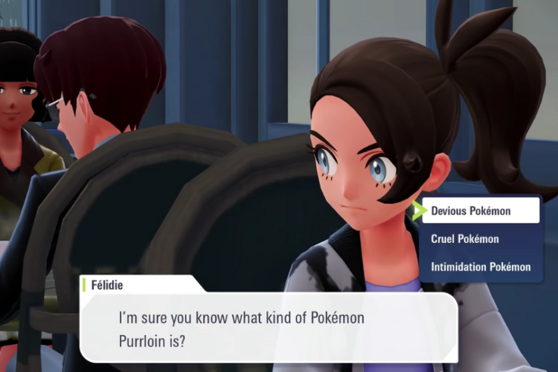 Purrloin Quiz Answers in Romance Avec Purrloin Sidequest – Pokémon Legends ZA Mega Dimension DLC