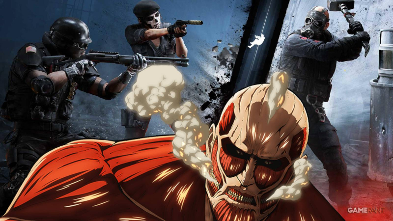 Rainbow Six Siege is crossing over with Attack on Titan, and no I'm not joking