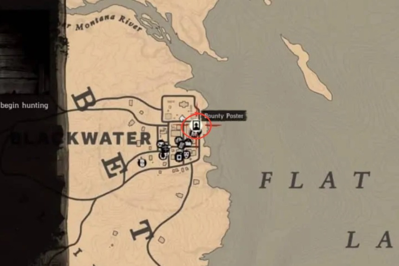 Red Dead Redemption 2 Bounty Locations