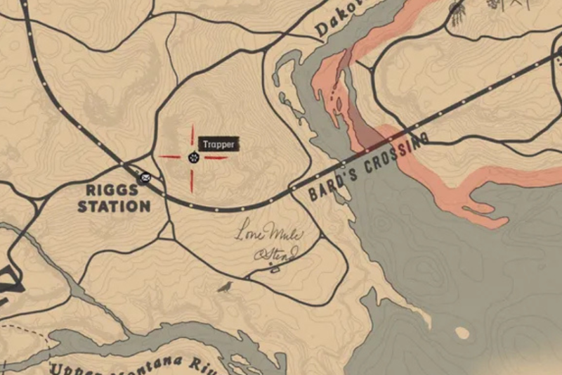 Red Dead Redemption 2 Trapper locations