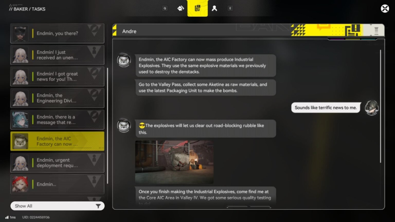 Arknights Endfield: How to Create Industrial Explosives