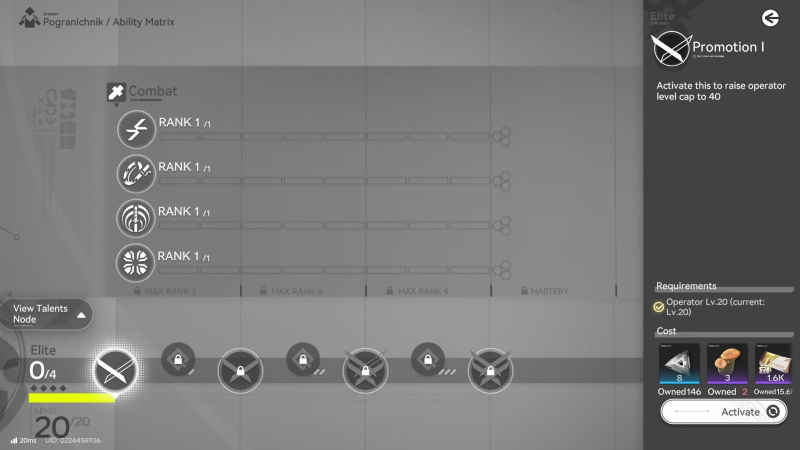 Arknights Endfield: Skill Leveling Guide – Elite Tiers, Combat Skills & Talent Nodes