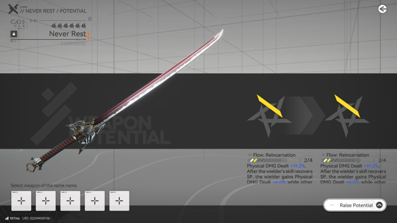 Arknights Endfield: Weapon Leveling Guide