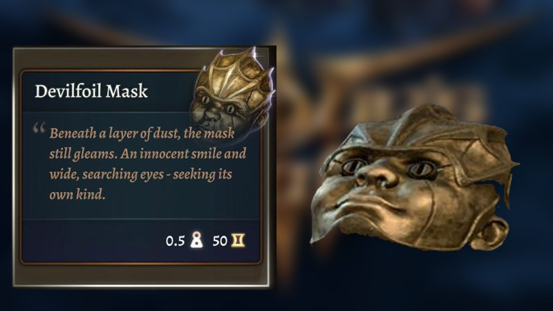 Baldur’s Gate 3: How to Get the Devilfoil Mask