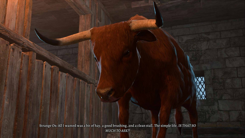 Baldur’s Gate 3: What to Do With the Strange Ox