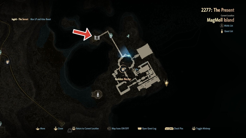 Code Vein 2: All Golden Nectar Locations on MagMell Island