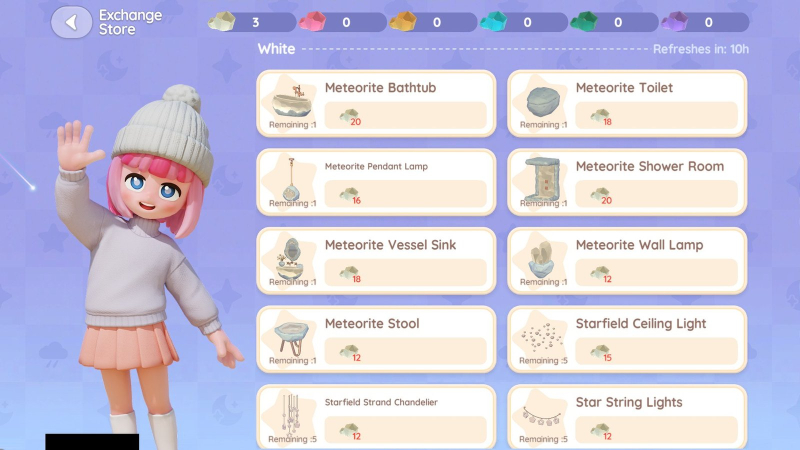 Heartopia: Meteor Shower Shard Locations