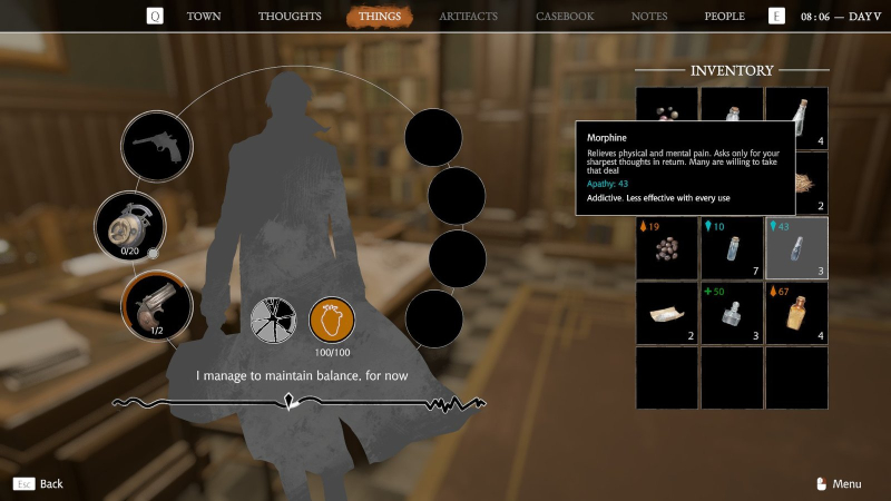 How to Manage Apathy and Mania in Pathologic 3