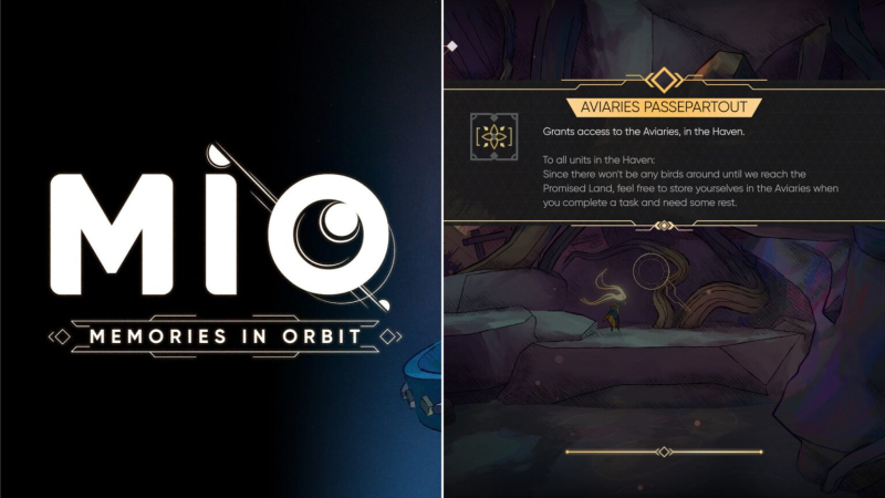 MIO: Memories In Orbit – How To Get The Aviaries Passepartout