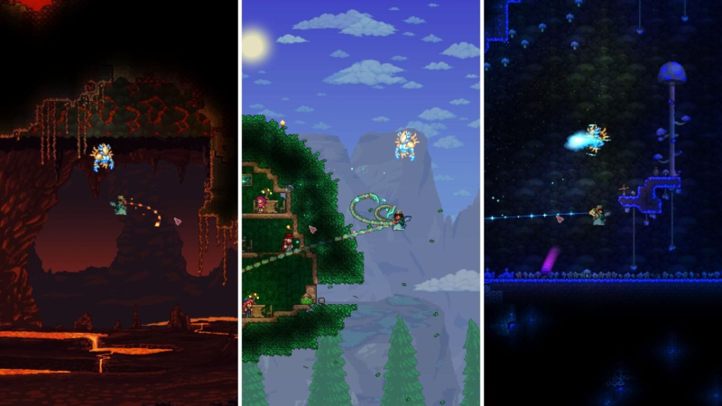 Terraria 1.4.5 – How to Obtain Every New Whip