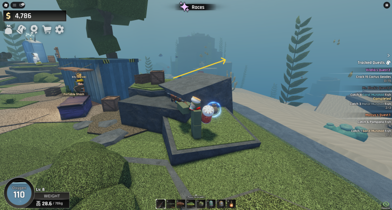 Abyss Fish Ruins locations