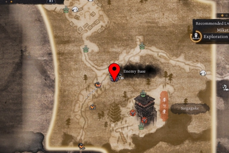 All Enemy Base Locations – Nioh 3