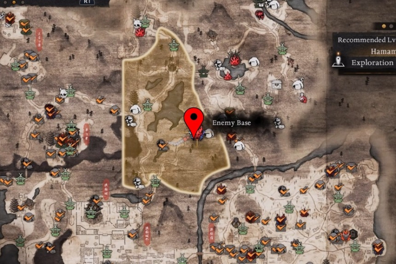 All Enemy Base Locations – Nioh 3