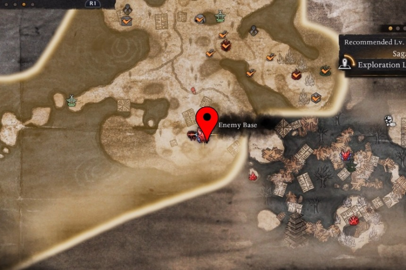 All Enemy Base Locations – Nioh 3