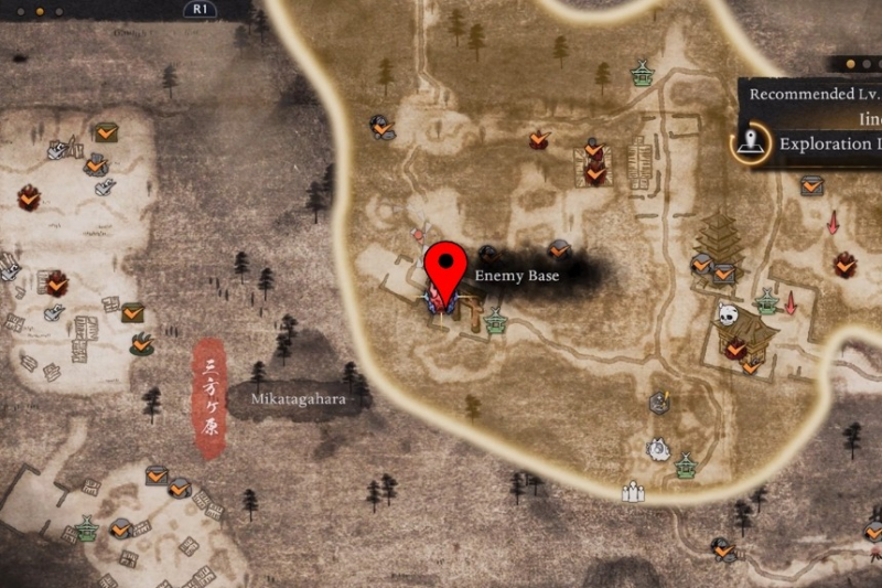 All Enemy Base Locations – Nioh 3