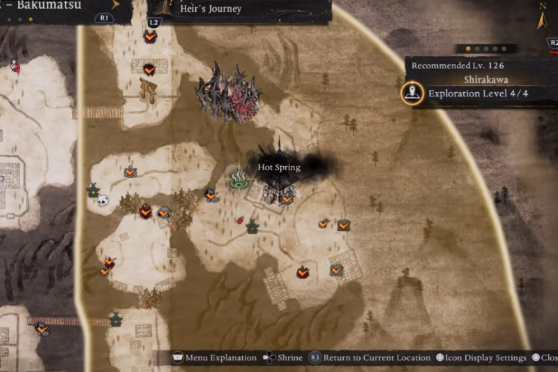 All Hot Spring Locations – Nioh 3