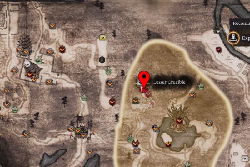 All Lesser Crucible Locations – Nioh 3