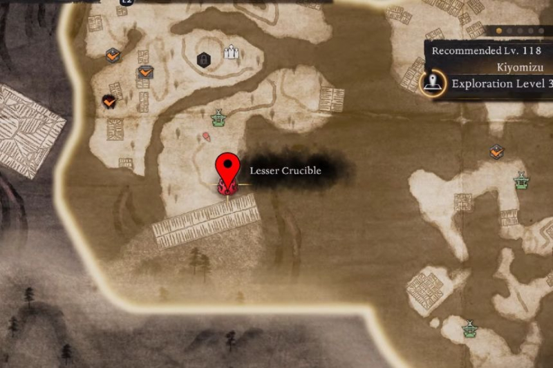 All Lesser Crucible Locations – Nioh 3