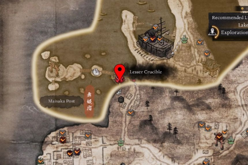 All Lesser Crucible Locations – Nioh 3