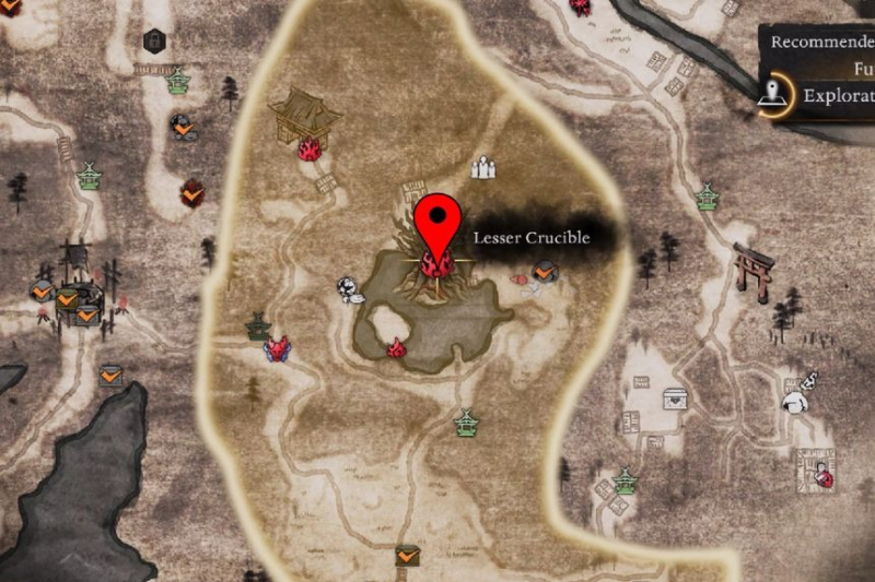 All Lesser Crucible Locations – Nioh 3