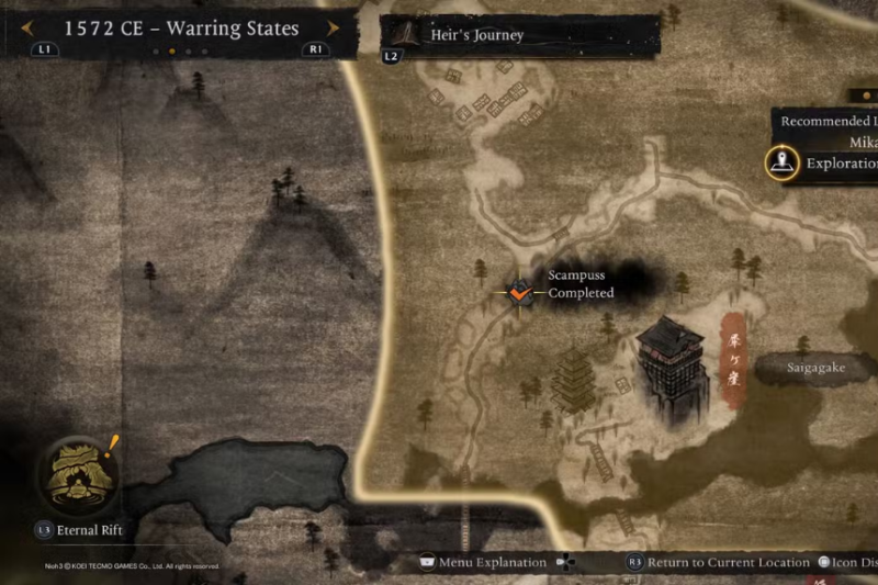 All Scampuss Locations – Nioh 3