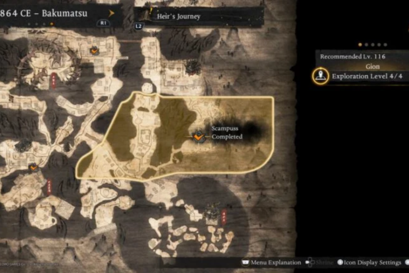 All Scampuss Locations – Nioh 3