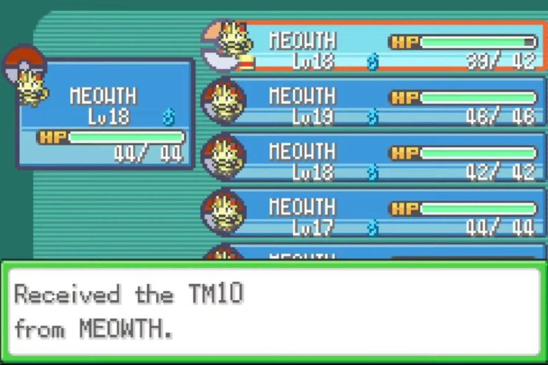 All TM Locations in Pokémon FireRed And LeafGreen