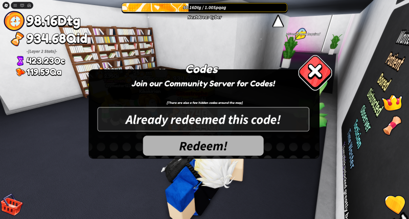 All working Waste Time codes for February 2026