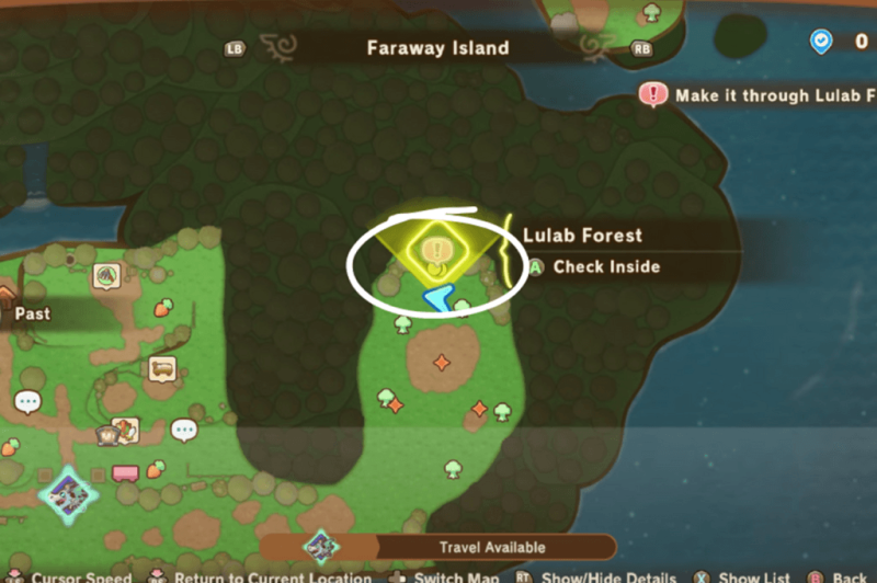 Aquamarine Location in Fantasy Life i: The Girl Who Steals Time