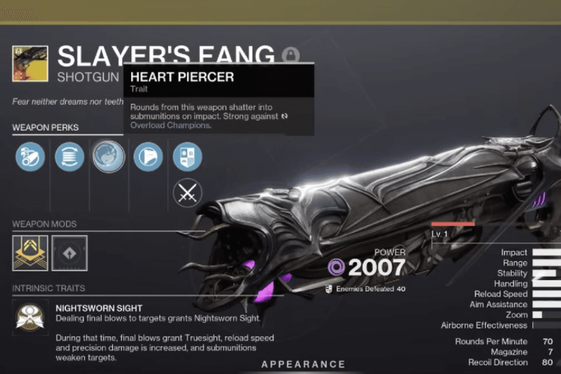 Destiny 2 Slayer’s Fang – How to Get The New Exotic Shotgun