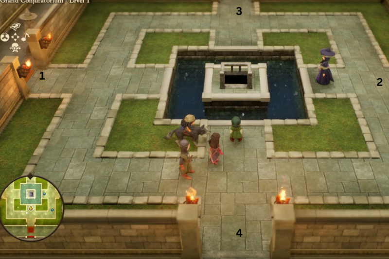 Grand Conjuratorium Puzzle Solution (How to Activate Bridge) – Dragon Quest 7 Reimagined