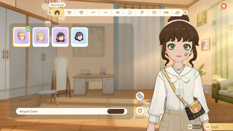 Как менять прическу, макияж и одежду в Starsand Island