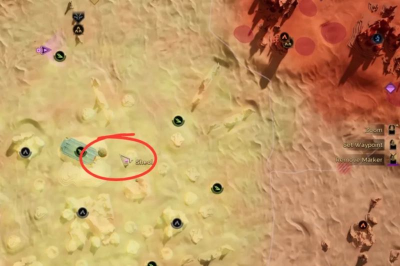 How to Get Irradiated Slag Resource Location in Dune: Awakening