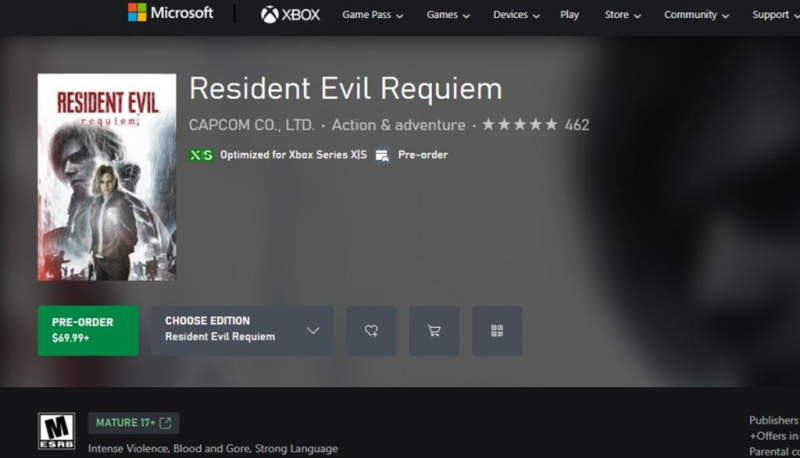 Как предварительно загрузить Resident Evil Requiem на ПК, PS5, Xbox и Switch 2