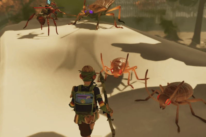 How To Reach The Top of The Garbage Can (Get Gas Mask & Omni Axe Level 2) – Grounded 2