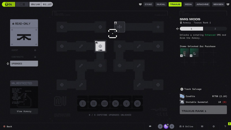 Marathon – How to complete Introducing: Traxus Contract
