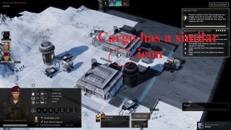 Menace – How to Pick up Cargo