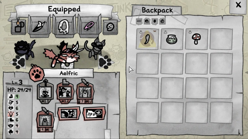 Mewgenics – Best Items for Fighter Class