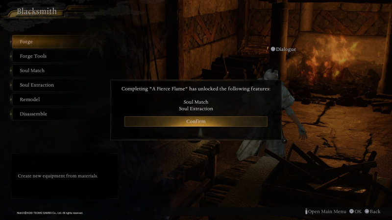 Nioh 3 – How to Upgrade Weapons (unlock Soul Match)