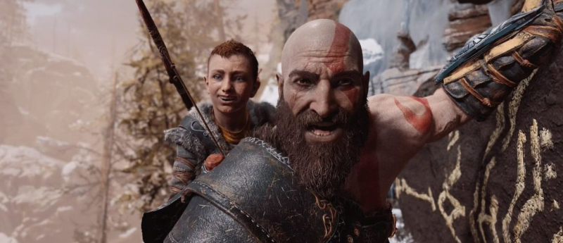 Посмотрите на Кратоса и Атрея на первом официальном кадре сериала по мотивам God of War от Sony