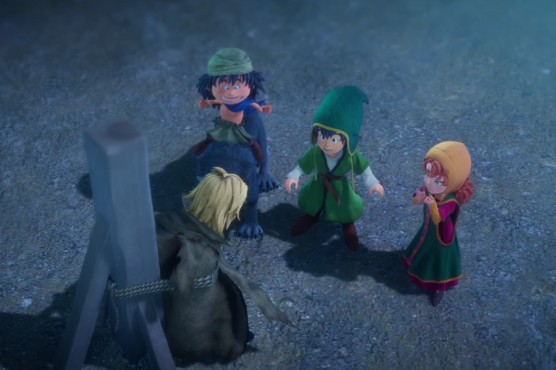 Solve Rainbow Mines Colored Rocks Puzzle – Dragon Quest 7 Reimagined