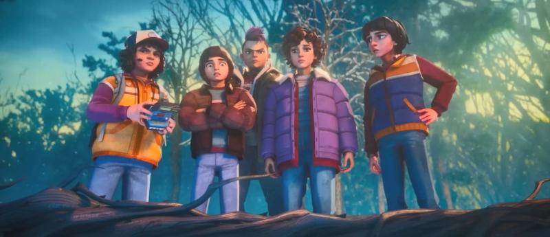 Тыква-монстр и новые виды демогоргонов в тизере мультсериала "Очень странные дела: Истории из 85-го"