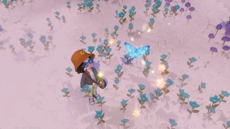 Where to find Frostspore Butterflies in Heartopia