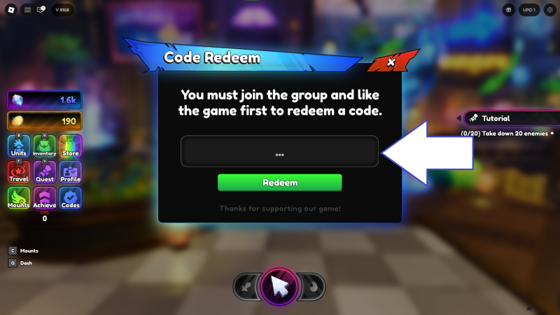 Anime Tactical Simulator codes for March 2026