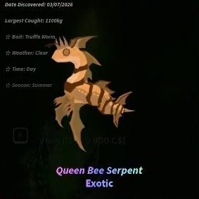 How to Catch Queen Bee Serpent in Fisch