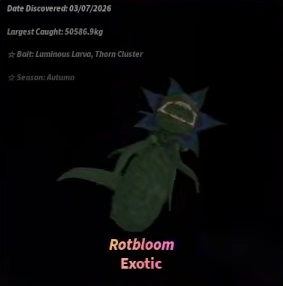 How to Catch Rotbloom in Fisch