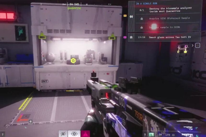 How to Destroy the Biosample Analyser Inside West Quarantine in Marathon