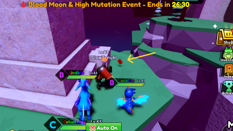 Местоположение Кристалла Дыхания в Catch a Monster