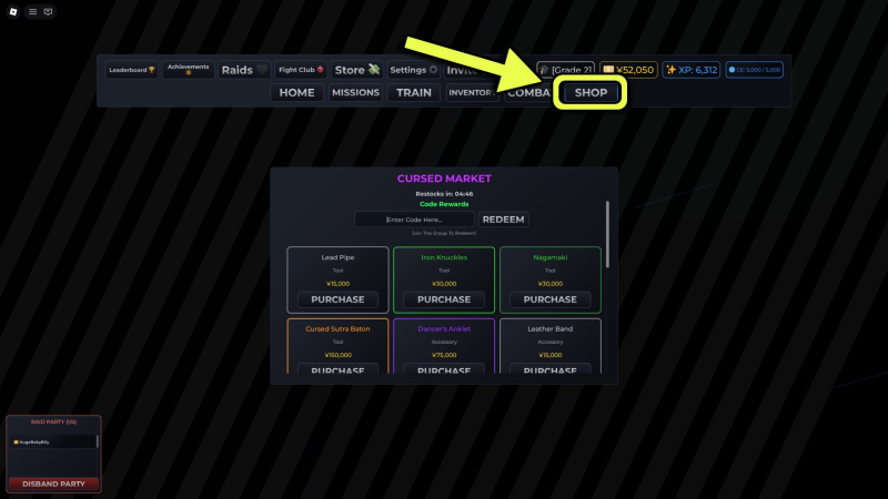 Jujutsu Kaisen Incremental codes