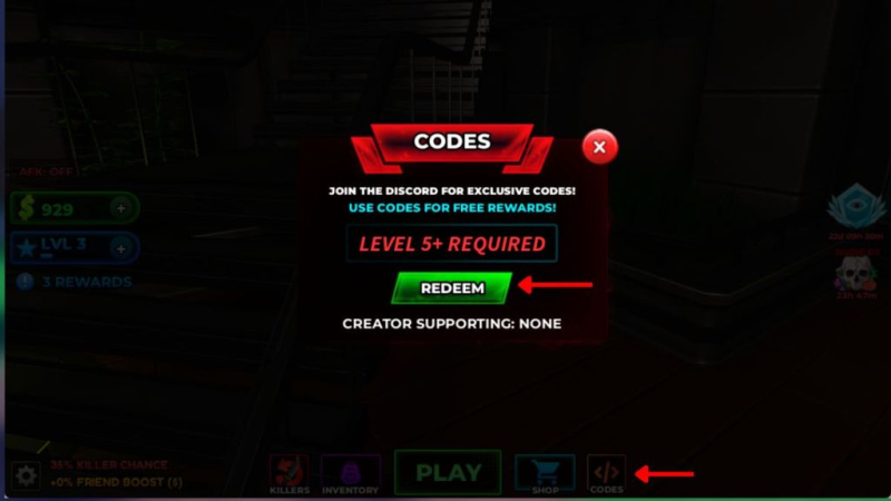 Killspree Codes (March 2026)